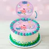Dekora Peppa Pig New Baby Essbarer Tortenaufleger  20cm Produktbild-Vorschau 2