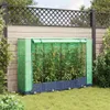 vidaXL Potager surélevé avec couverture de serre aspect Voir les images du produit 3
