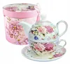 Zestaw do herbaty porcelanowa filiżanka czajniczek 400ml Podgląd zdjęcia produktu 1