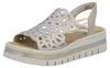 Rieker Damen Hochfront Sandale mit Strass und Plateausohle Produktbild-Vorschau 6