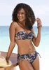 LASCANA Bikini-Hose Malia anthrazit-bedruckt Größe 44 Produktbild-Vorschau 2