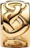 Pandora Clip Charm Femme Nœud d'Amour Doré Voir les images du produit 8