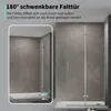 Duschabtrennung Walk in Falttür Dusche 90 x 195cm Faltbar & Produktbild-Vorschau 5