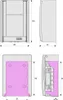 ABUS KeyGarage 767, Kov, Zinek, Černá, Kód, 82 x 47 x 119 Náhled obrázku produktu 9