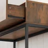 HOMCOM Konsolentisch Flurtisch mit Schublade Stahlrahmen Produktbild-Vorschau 9