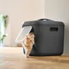 Rotho Katzentoilette WHITE XL grau Produktbild-Vorschau 12