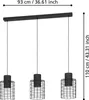 Lampa wisząca MILLIGAN 43626 Eglo Podgląd zdjęcia produktu 3