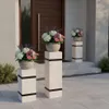 Ensemble de 3 colonnes décoratives en bois de weeco : Voir les images du produit 6