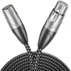 deleyCON 2m Mikrofonkabel XLR Stecker auf XLR Buchse, OFC Produktbild-Vorschau 1