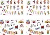 Oblique Unique Kinder Sticker Set Schule Aufkleber für Produktbild-Vorschau 1
