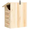 vidaXL Fledermauskasten Tanne Massivholz 30x20x38 cm Produktbild-Vorschau 1