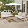 riess-ambiente Lounge Sitzgruppe MOBILE MODULAR greige Produktbild-Vorschau 15