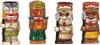 4 Stück Set Tiki Cocktail Becher 440ml-550ml Keramik Tassen Produktbild-Vorschau 2