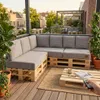Kussens van palletmateriaal, 10-delig, 120x80 cm, cordura | Productafbeelding-voorbeeld 3