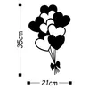 Wallity, Balloons- TNL1421, Schwarz, Sonstige Produktbild-Vorschau 3