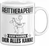 Reittherapeut Tasse Geschenk für Reittherapeut Der Mann Der Produktbild-Vorschau 1