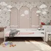 Łóżko dziecięce Ania z barierką i stelażem | 160x80 cm | Podgląd zdjęcia produktu 4