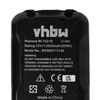 A close-up view of a black battery pack with text and symbols printed on it. Produktbild-Vorschau