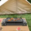 Dwugłowicowy grill gazowy, przenośna konstrukcja, 2 Podgląd zdjęcia produktu 4