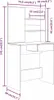 A line drawing of a corner desk with dimensions indicated by measurement lines and text. Náhled obrázku produktu