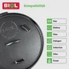BIOL Dutch Oven 12 Liter aus Gusseisen – Eingebrannter Produktbild-Vorschau 3