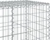 vidaXL Gabione mit Deckel 800x100x100 cm Verzinktes Eisen Produktbild-Vorschau 5