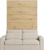 Schrankbett + Sofa - 140 x 200 cm - Manuelle vertikale Produktbild-Vorschau 5