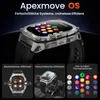 KOSPET TANK M4 GPS Smartwatch Herren Voll-Edelstahlgehäuse Produktbild-Vorschau 6