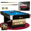 Marlen & Sons Billardtisch - CueMaster 9FT Billiard Tisch Produktbild-Vorschau 1