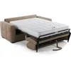 Express-Schlafsofa – 3-Sitzer – EUREKA – Stoff Antelope Produktbild-Vorschau 1