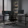 Krzesło biurowe AVA, fotel obrotowy ergonomiczny, oparcie z Podgląd zdjęcia produktu 5