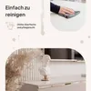 Geriffeltes TV-Lowboard SELIA 200 cm mit goldener Produktbild-Vorschau 11