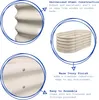 Collage of close-up shots and a full view of a raised garden bed, with descriptive text. Produktbild-Vorschau