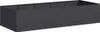 A dark gray rectangular planter box is shown from a slightly elevated side angle against a white background. Náhled obrázku produktu
