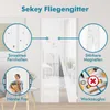 Sekey 90 x 210 cm magnetyczna moskitiera do drzwi Podgląd zdjęcia produktu 3