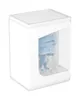 A light blue Funko Pop figure inside a clear protective display case with a white base and lid. Produktbild-Vorschau