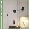 ZMH Wandlampe Schwarz Vintage Wandleuchte Innen Metall Produktbild-Vorschau 7