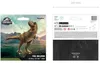 Folienballon "Jurassic World T-Rex" | 92x98cm  (MIT LUFT Produktbild-Vorschau 4