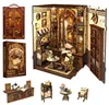 Baukasten Cutebee Booknook Bookshop Memories SD01B Holz 12 Produktbild-Vorschau 20