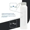 Borraccia in vetro con rivestimento in silicone Wessper – Anteprima dell’immagine prodotto 3