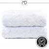 Prehoz na posteľ 200 × 220 cm, 340 g/m², biely, reliéfny Náhľad obrázku produktu 9