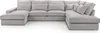 Fedve Ecksofa Eckcouch Medan U Form Big Sofa Sofagarnitur Produktbild-Vorschau 2
