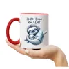 Bester Papa der Welt Faultier Tasse Rot Süßes Faultier Produktbild-Vorschau 4