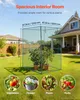 SucceBuy Ochranný stan na rastliny, 1200 x 1200 x 1800 mm s Náhľad obrázku produktu 2