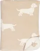 LOESCHEN Cawö Wohndecke We love dogs Farbe natur/beige Produktbild-Vorschau 6