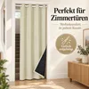 Tenda per porta beige, 110x203 cm, con oscuramento termico, Anteprima dell’immagine prodotto 9