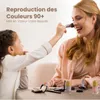 EMKE Miroir de salle de bain LED avec grossissement 3x Voir les images du produit 2