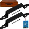 KOTARBAU® 2er Set Geschmiedeter Türgriff 200mm Antik Produktbild-Vorschau 1
