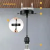 E27-Pendelleuchte mit Schraubring, 100 cm langes, Produktbild-Vorschau 5