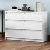Schubladenschränke,  6 Schubladen mit Laufschienen, Kommode Produktbild-Vorschau 1